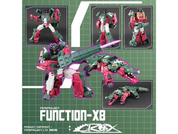FansToys Function X 08 Crox   New Images And Release Details For Not Skullcruncher Figure (1 of 1)